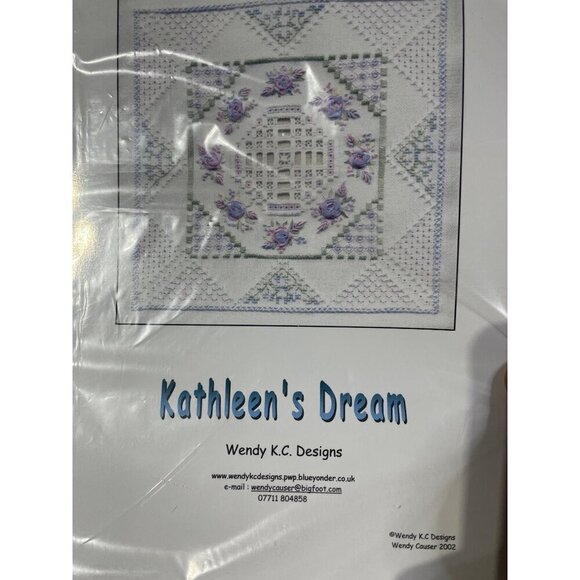 Kathleen’s Dream Wendy KC Designs Needlepoint Vintage 2002 Kit - Picture 1 of 4
